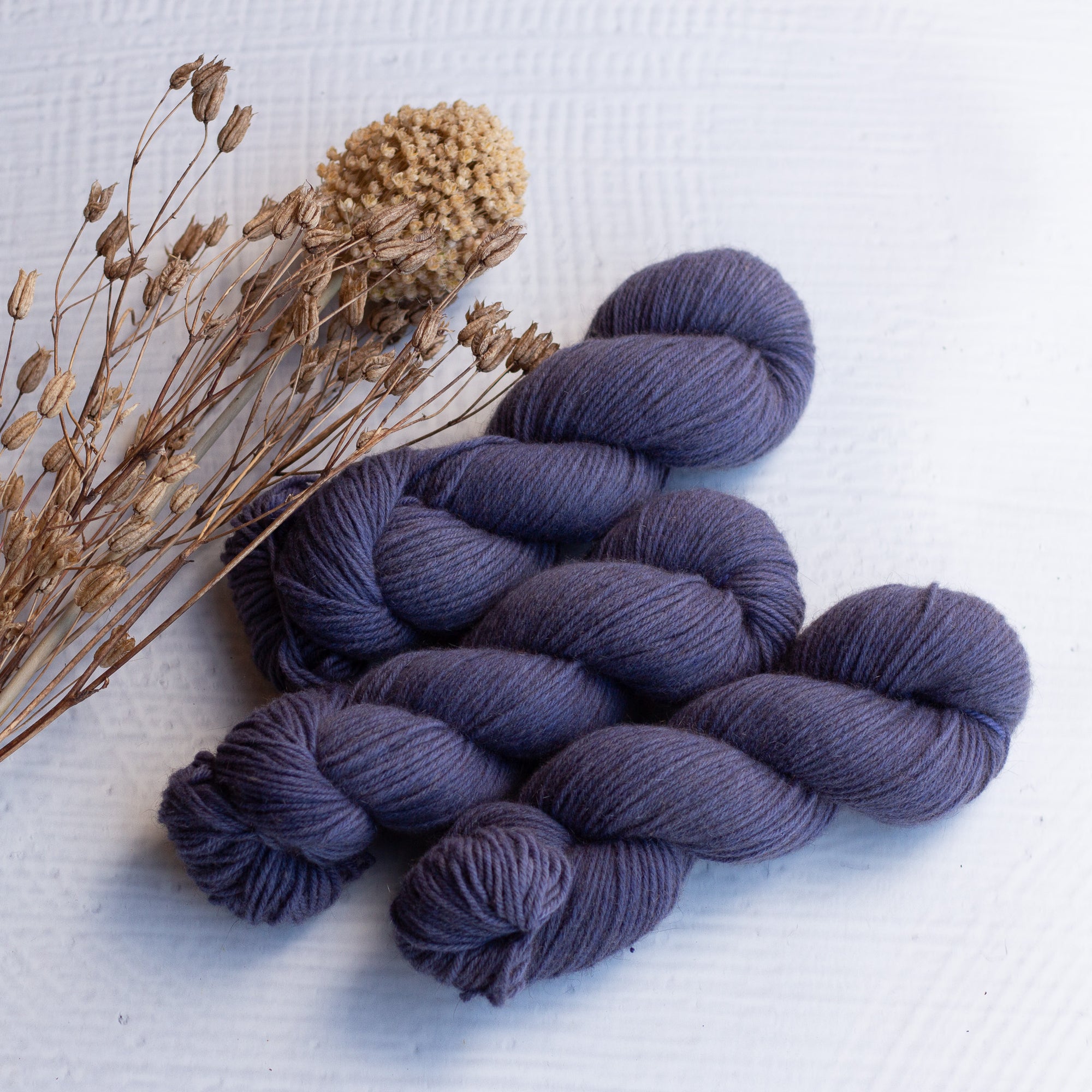 Merino Possum DK - Indigo (OOAK)