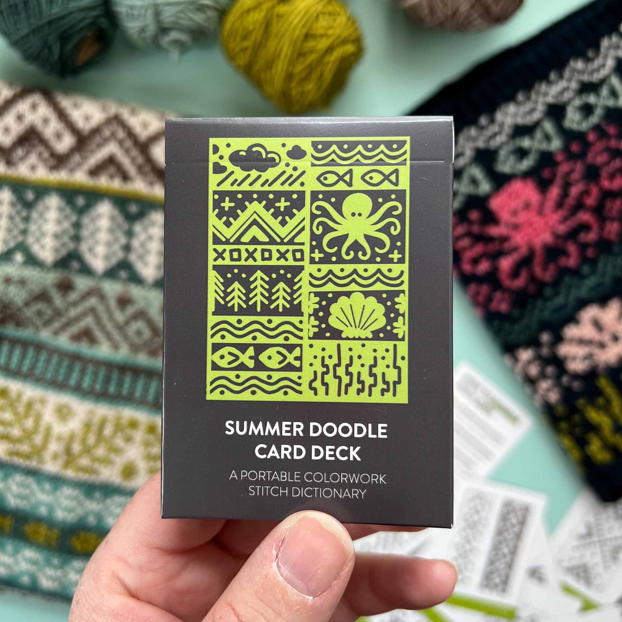 Pacific Knit Co. - Summer Doodle Card Deck