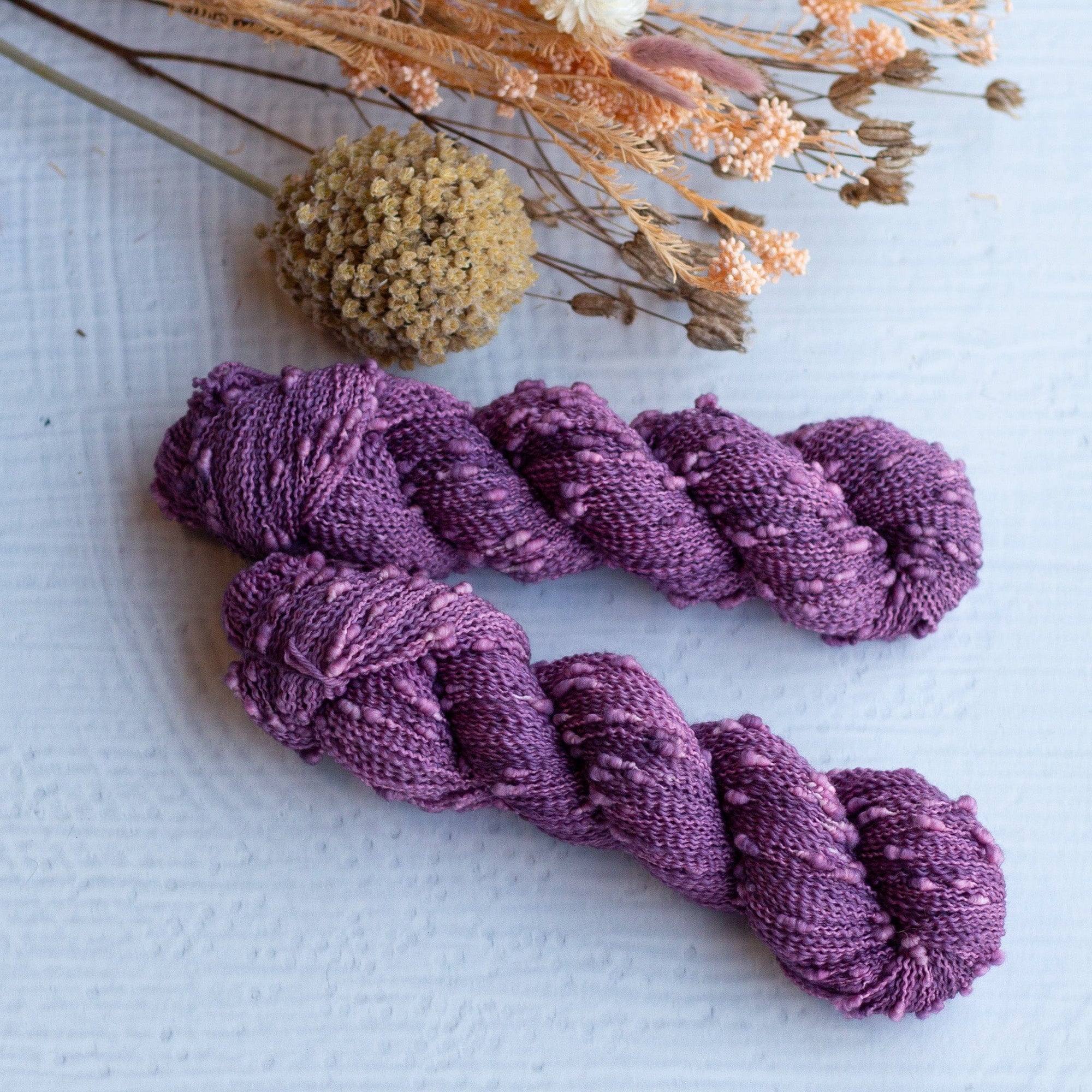 Louie & Lola Yarns Cobblestone - Bloom Collection - Violet PRE-ORDER