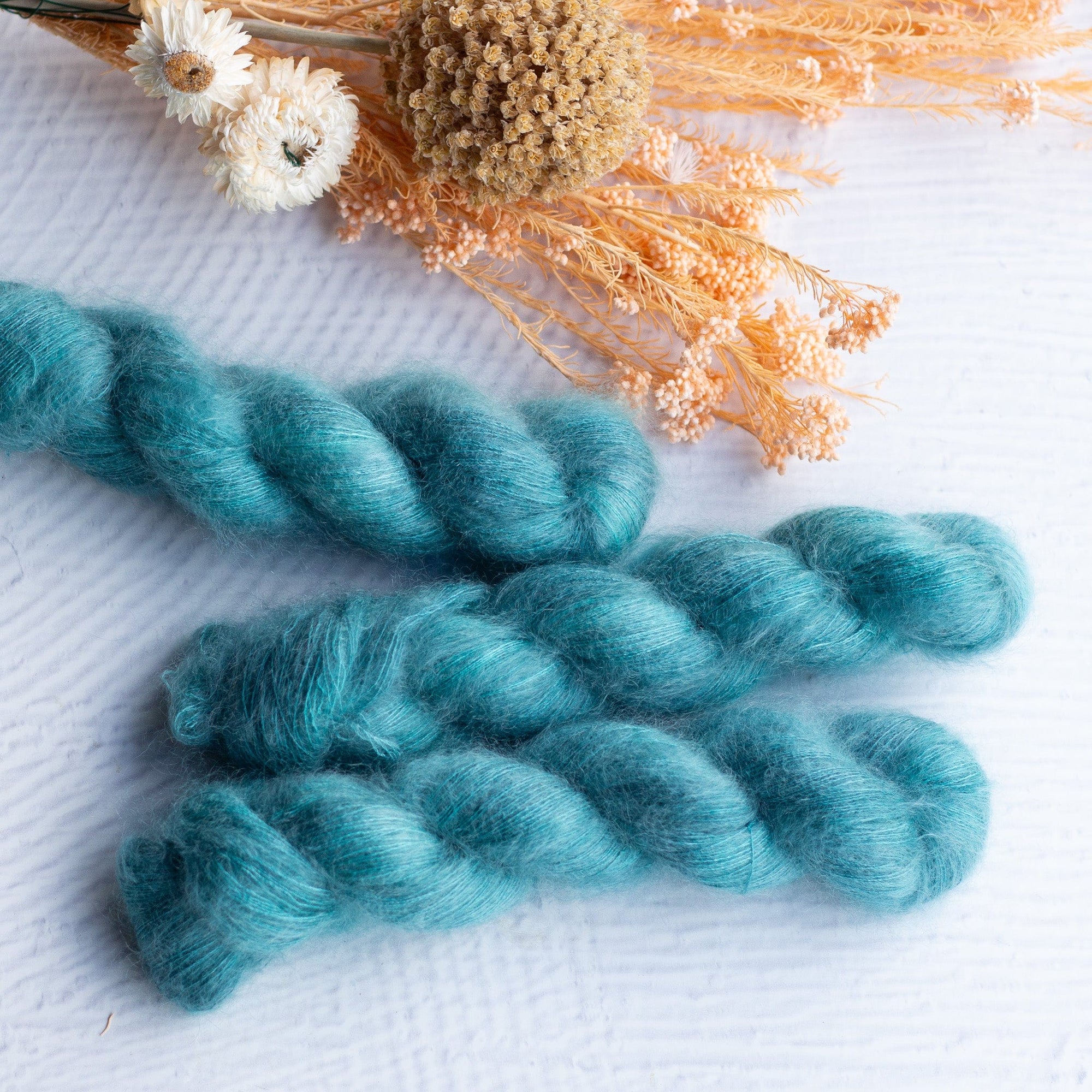 Louie & Lola Yarns Mohair Silk Lace - Rivulet