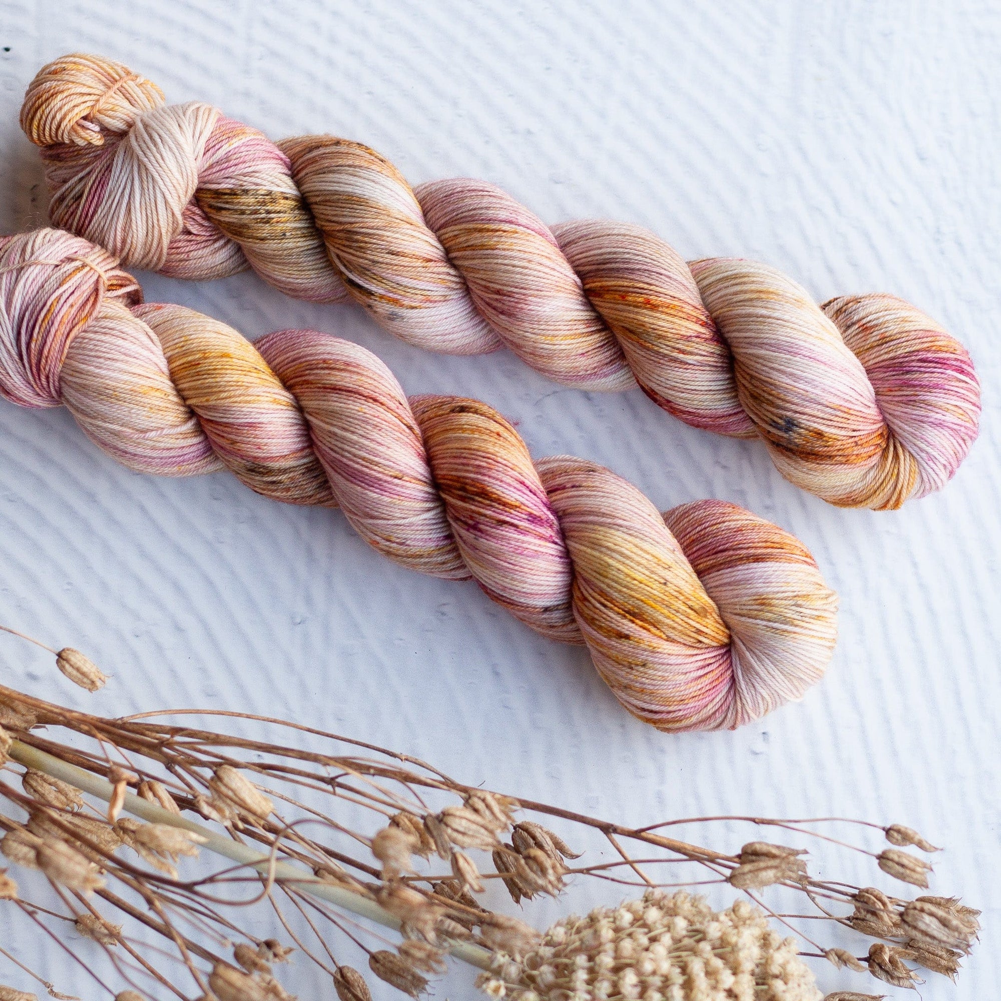 Louie & Lola Yarns Rose Gold Merino Fingering - Half Skeins - Assorted Colourways