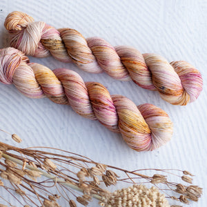 Louie & Lola Yarns Rose Gold Merino Fingering - Half Skeins - Assorted Colourways