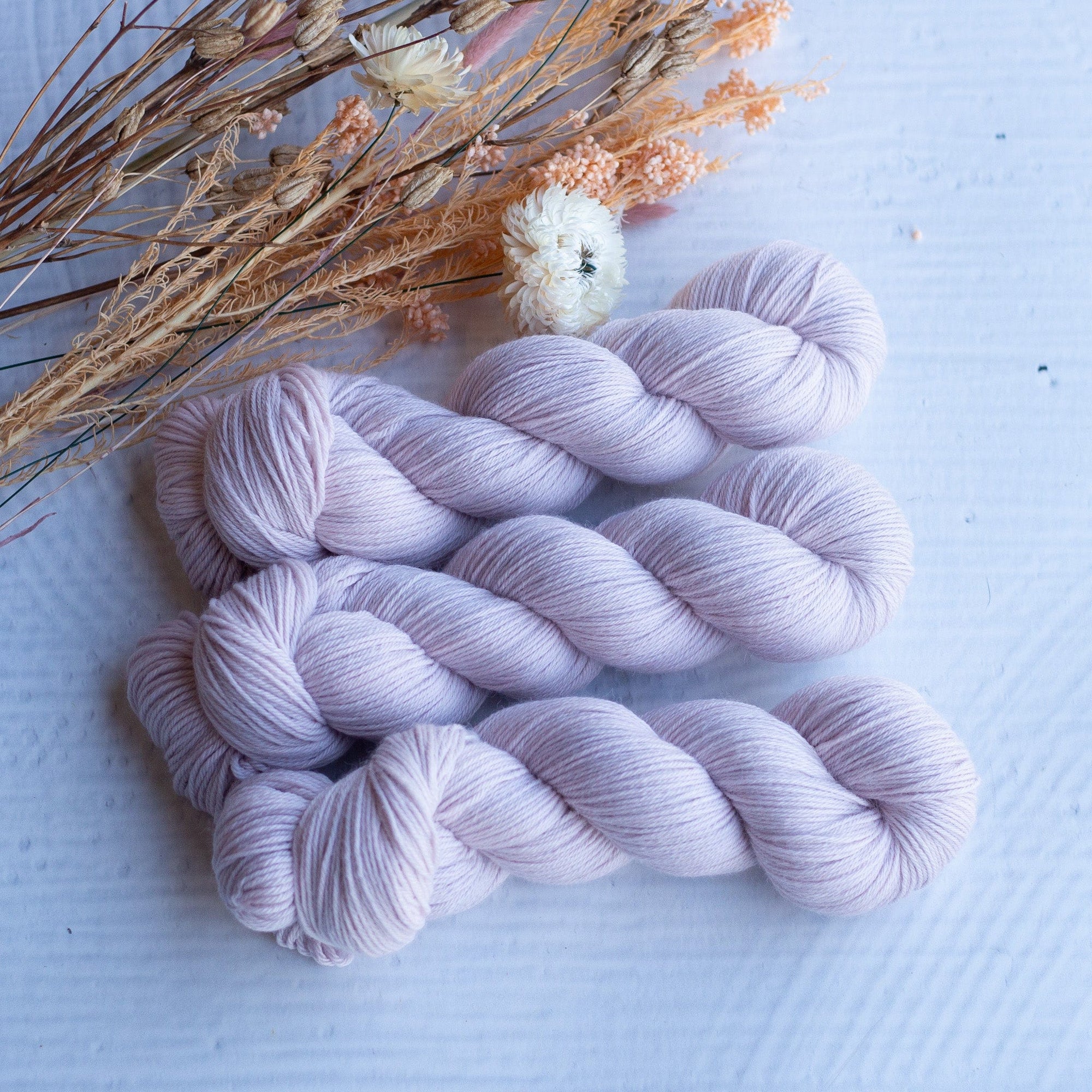 Louie & Lola Yarns SRS Merino Alpaca Fingering - Bloom Collection - Sweet Pea PRE-ORDER