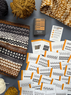 Pacific Knit Co. knitting pattern Pacific Knit Co. - Basic Doddle Card Deck