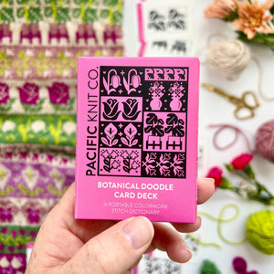 Pacific Knit Co. knitting pattern Pacific Knit Co. - Botanical Doodle Card Deck (Expansion)