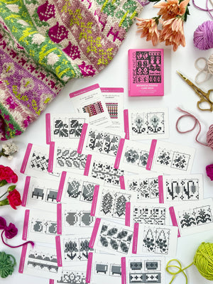 Pacific Knit Co. knitting pattern Pacific Knit Co. - Botanical Doodle Card Deck (Expansion)