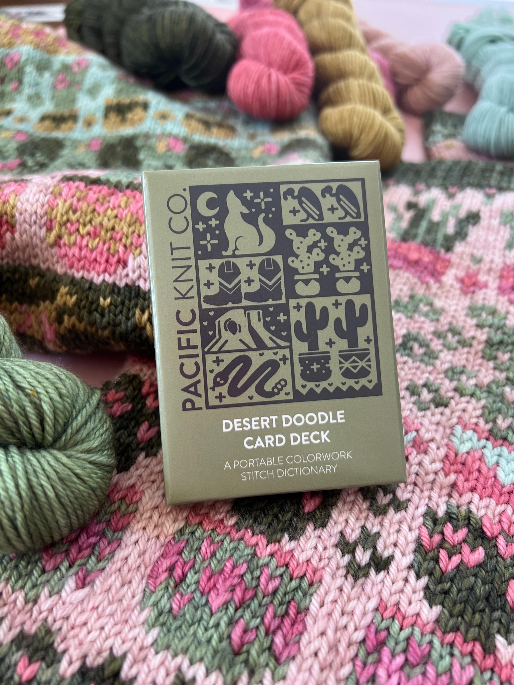 Pacific Knit Co. knitting pattern Pacific Knit Co. - Desert Doodle Card Deck (Expansion)