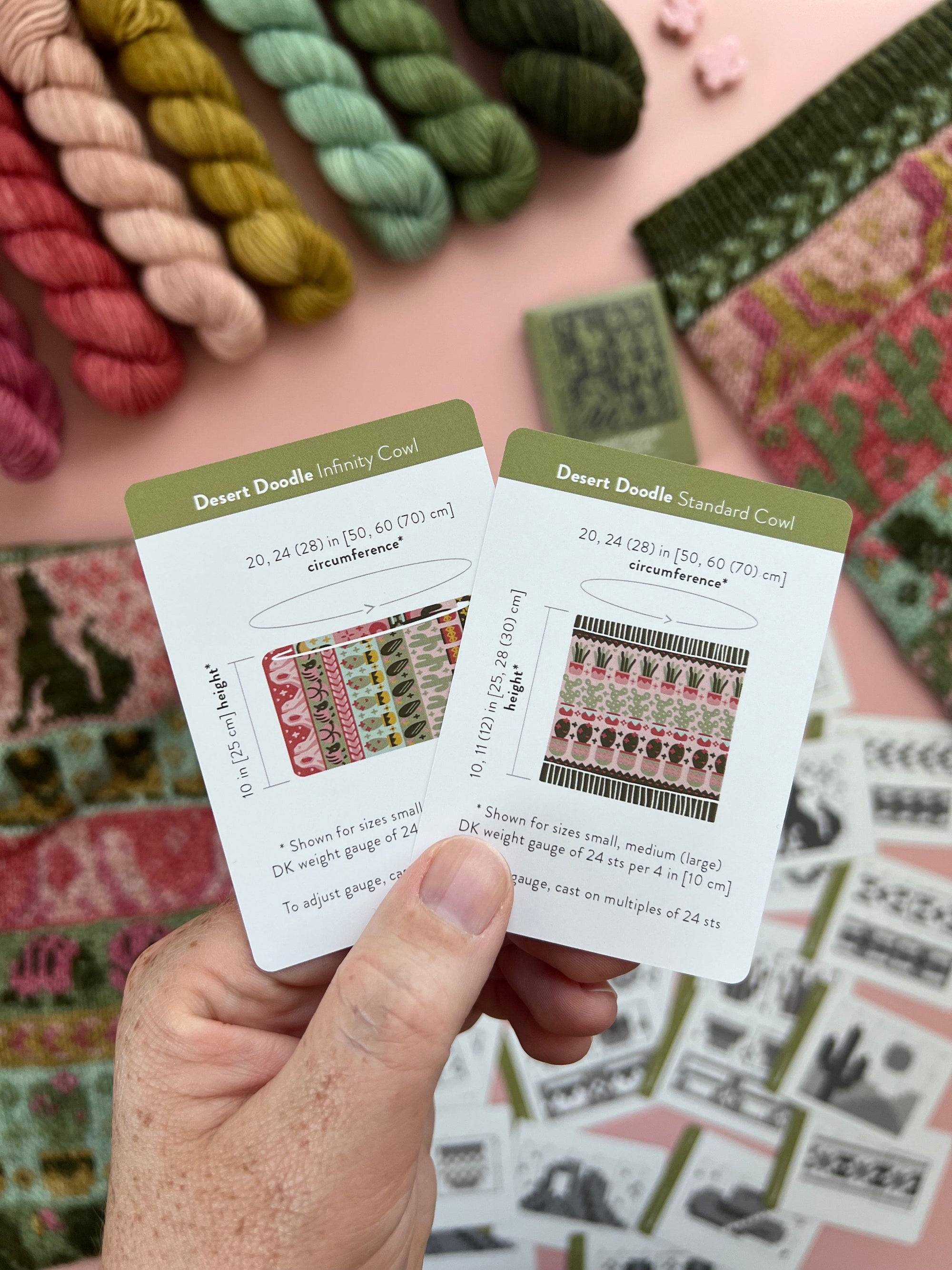 Pacific Knit Co. knitting pattern Pacific Knit Co. - Desert Doodle Card Deck (Expansion)