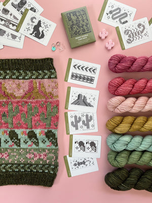 Pacific Knit Co. knitting pattern Pacific Knit Co. - Desert Doodle Card Deck (Expansion)