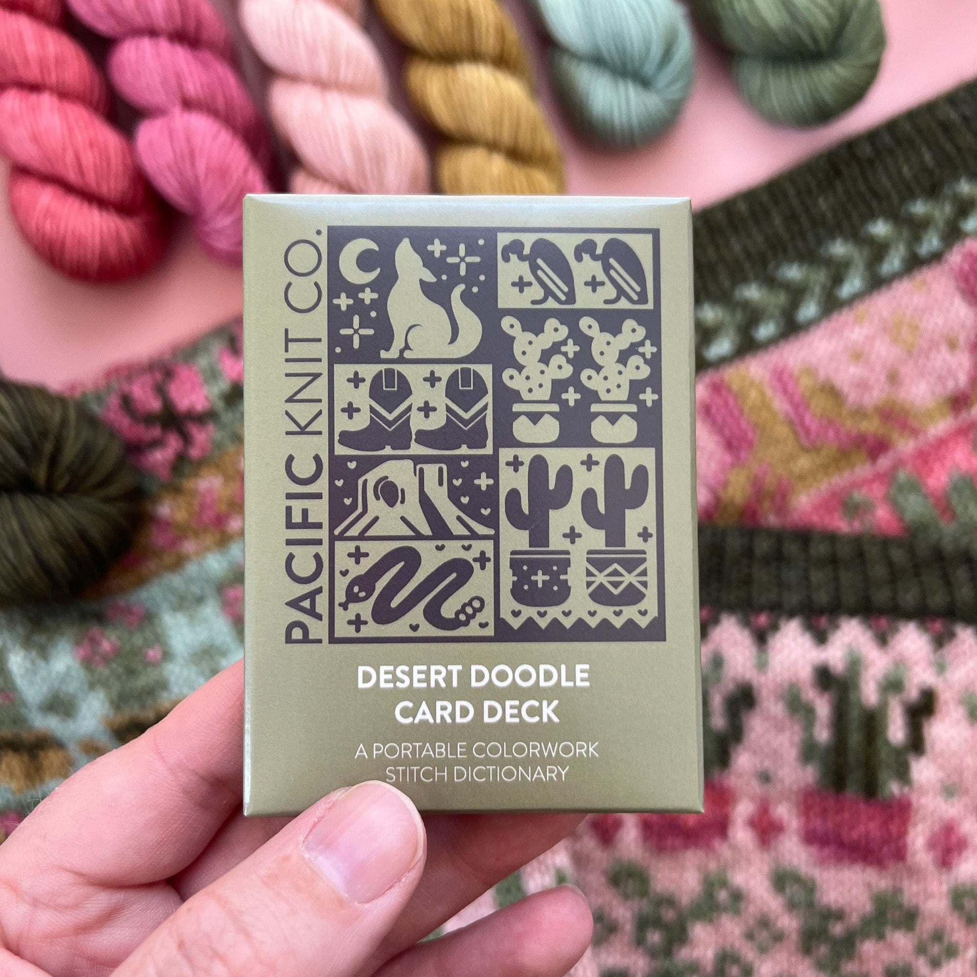 Pacific Knit Co. knitting pattern Pacific Knit Co. - Desert Doodle Card Deck (Expansion)