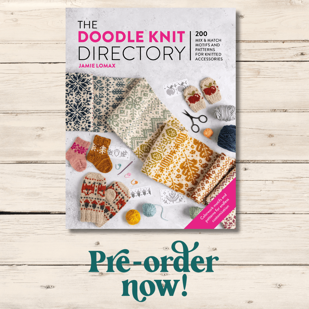 Pacific Knit Co. knitting pattern Pacific Knit Co. - Doodle Knit Directory Book PRE-ORDER