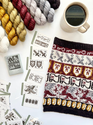 Pacific Knit Co. knitting pattern Pacific Knit Co. - Fantasy Doodle Card Deck (Expansion)