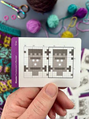 Pacific Knit Co. knitting pattern Pacific Knit Co. - Monster Doodle Card Deck (Expansion)