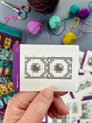 Pacific Knit Co. knitting pattern Pacific Knit Co. - Monster Doodle Card Deck (Expansion)