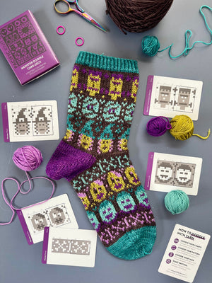 Pacific Knit Co. knitting pattern Pacific Knit Co. - Monster Doodle Card Deck (Expansion)